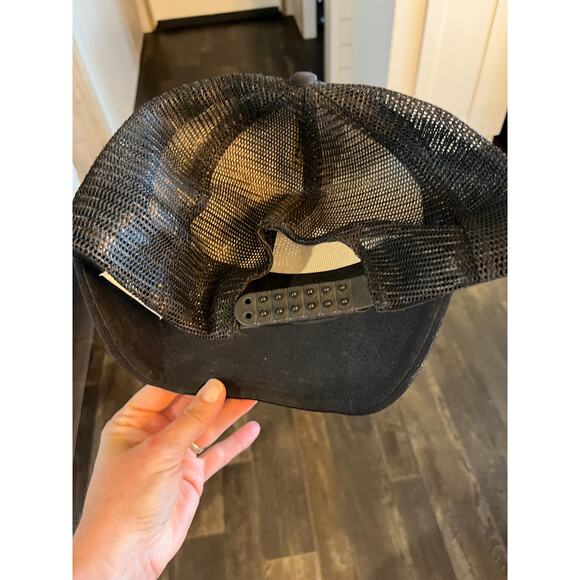 Vintage Trucker Hat "Ask me about my " Rooster Snap Back - Picture 2 of 3